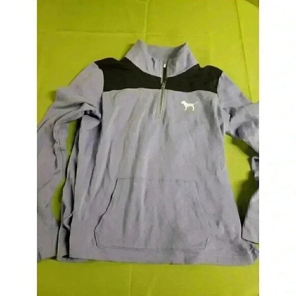 Victoria's Secret Tops - Victoria's Secret Pink Size S Half Zip Pullover A41